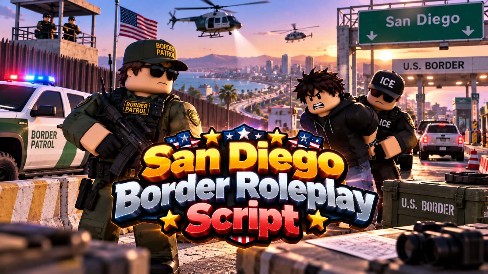 San Diego Border Roleplay Script, ruann34 Hub Autofarm