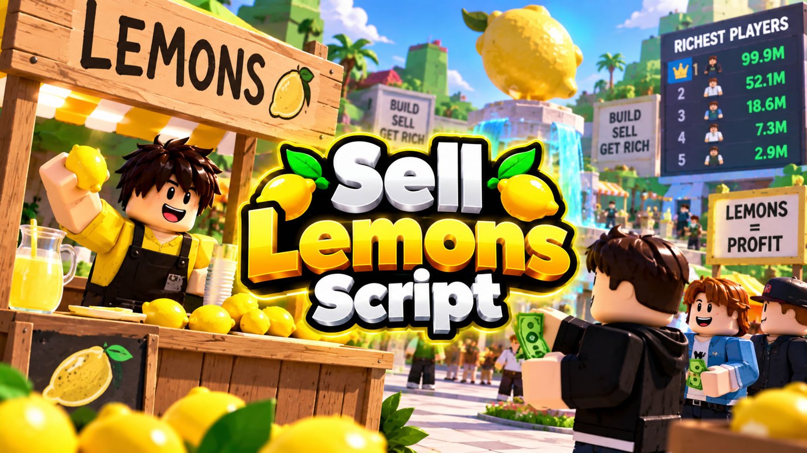 Sell Lemons Script