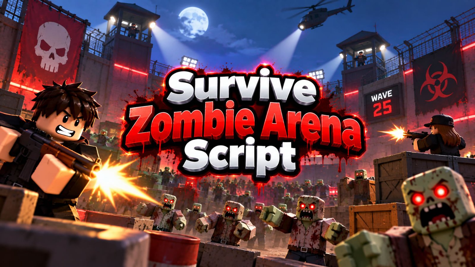 Survive Zombie Arena Script